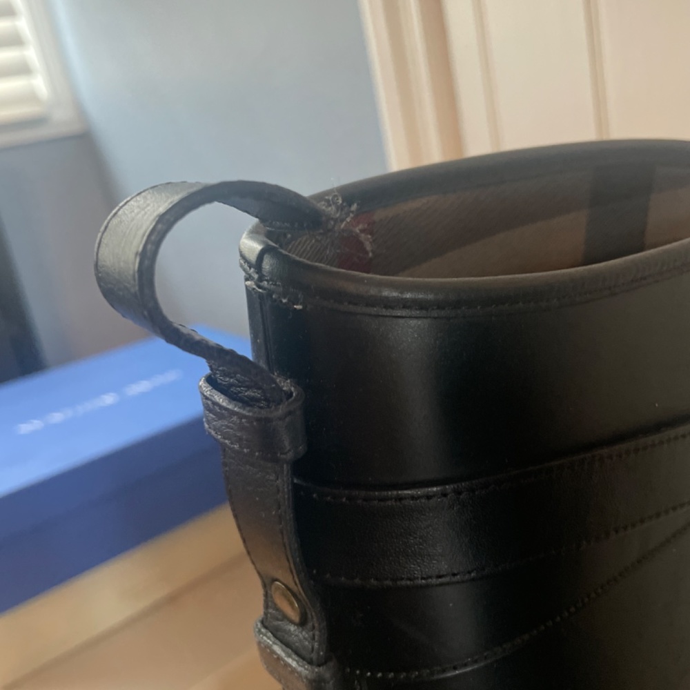 Burberry Black Women's Winter & Rain Boots - Picture 4 of 5